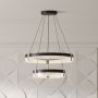 Lampa wisząca Plum LP-0407/2P BK 3000K|4000K|6000K 2x32W/LED IP20 od Light Prestige