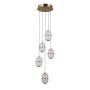Lampa wisząca Alani PND-34375-5-HBR 3000K 5x28W/LED 2184lm IP20 od Italux
