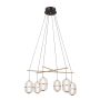 Lampa wisząca Alani PND-34375-6-BK 3000K 6x32W/LED 2496lm IP20 od Italux