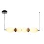 Lampa wisząca Balos PND-94921-4A-BK 3000K 1x23W/LED 2840lm IP20 od Italux