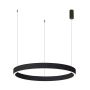 Lampa wisząca Brasco PND-56215-080RPP-BK-3KS4K-TRDIMM 3000K|4000K 1x60W/LED 4500lm IP20 od Italux