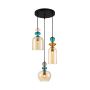 Lampa wisząca Busco PND-30263-3A-BRO-AMB 3x40W/E27 IP20 od Italux