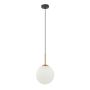 Lampa wisząca Deore PND-5578-1S-BRO-BK 1x40W/E27 IP20 od Italux