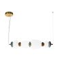 Lampa wisząca Evans PND-94981-4A-GD 3000K 1x22W/LED 2660lm IP20 od Italux