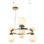 Lampa wisząca Evans PND-94981-4B-GD 3000K 1x33W/LED 3950lm IP20 od Italux