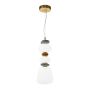 Lampa wisząca Evans PND-94981V-3B-GD 3000K 1x15W/LED 1920lm IP20 od Italux