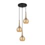 Lampa wisząca Favera PND-42361-3A-BRO-AMB 3x40W/E27 IP20 od Italux