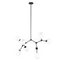 Lampa sufitowa Ferral PND-75075-8-BK-WG 8x40W/E27 IP20 od Italux