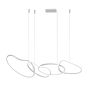 Lampa wisząca Fonte PND-22412-S4-WH 3000K|4000K|6000K 4x60W/LED 5300lm IP20 od Italux