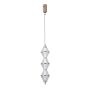Lampa wisząca Fuente PND-34395-3V-HBR 3000K 3x15W/LED 1108lm IP20 od Italux