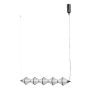 Lampa wisząca Fuente PND-34395-5-BK 3000K 5x25W/LED 1576lm IP20 od Italux