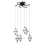 Lampa wisząca Fuente PND-34395-6-BK 3000K 6x30W/LED 1795lm IP20 od Italux