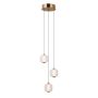 Lampa wisząca Ganti PND-34362-3-HBR-OPAL 3000K 3x8W/LED 865lm IP20 od Italux
