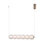 Lampa wisząca Ganti PND-34362-6H-HBR-OPAL 3000K 1x15W/LED 1625lm IP20 od Italux