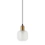 Lampa wisząca Lamezia PND-67594-1-BRO+CL 1x40W/E27 IP20 od Italux