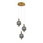 Lampa wisząca Lenti PND-83631-3-BRO-SG 3000K 1x18W/LED 720lm IP20 od Italux