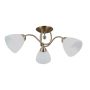 Lampa sufitowa Lugano PND-5643-3-HBR 3x40W/E27 IP20 od Italux