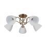 Lampa sufitowa Lugano PND-5643-5-HBR 5x40W/E27 IP20 od Italux