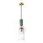 Lampa wisząca Manso PND-37462D-MC-GD 1x40W/E14 IP20 od Italux