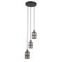 Lampa wisząca Menfi PND-44236-3-BK-GD 3x40W/E27 IP20 od Italux
