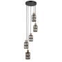 Lampa wisząca Menfi PND-44236-5-BK-GD 5x40W/E27 IP20 od Italux