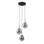Lampa wisząca Meolo PND-40825-3-BK 3x40W/E14 IP20 od Italux