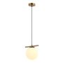 Lampa wisząca Merseta PND-463321L-BRO+W 1x40W/E14 IP20 od Italux