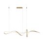 Lampa wisząca Mila PND-23523-GD 3000K|4000K|6000K 1x40W/LED 3700lm IP20 od Italux