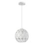 Lampa wisząca Paulela PND-34221-1S-WH 1x40W/E27 IP20 od Italux