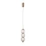 Lampa wisząca Pedro PND-34405-3V-HBR 3000K 3x12W/LED 764lm IP20 od Italux