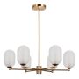 Lampa wisząca Perano PND-4215-6A-HBR-SAT 6x5W/G9 IP20 od Italux