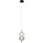 Lampa wisząca Testa PND-84938-2-BK 3000K 1x8W/LED 500lm IP20 od Italux