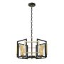 Lampa wisząca Primero PND-44003-4-BK-GD 1x60W/E27 IP20 od Italux