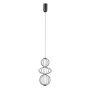 Lampa wisząca Rabel PND-344221-3V-BK 3000K 3x10W/LED 713lm IP20 od Italux