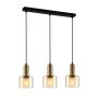 Lampa wisząca Santia PND-65342-3-BRO+AMB 3x40W/E27 IP20 od Italux