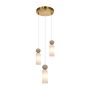 Lampa wisząca Santos PND-95331-3-BRSS 3x40W/G9 IP20 od Italux