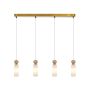 Lampa wisząca Santos PND-95331-4-BRSS 4x40W/G9 IP20 od Italux