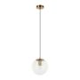 Lampa wisząca Sarpo PND-58867-1S-BK-BRO 1x40W/E27 IP20 od Italux