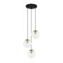Lampa wisząca Sarpo PND-58867-3S-BK-BRO 3x40W/E27 IP20 od Italux