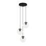 Lampa wisząca Sarpo PND-58867-3S-BK 3x40W/E27 IP20 od Italux
