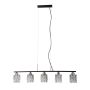 Lampa wisząca Simona PND-40814-5-BK-HBR 5x40W/E14 IP20 od Italux