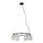Lampa wisząca Simona PND-40814-6-BK-HBR 6x40W/E14 IP20 od Italux