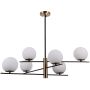 Lampa wisząca Stelia PND-43660-6 6x5W/E14 IP20 od Italux