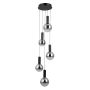 Lampa wisząca Strela PND-34378-5S-BK 3000K 5x25W/LED 1450lm IP20 od Italux