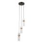 Lampa wisząca Taraso PND-40760-3-BK-HBR 3x40W/E14 IP20 od Italux