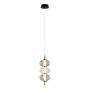 Lampa wisząca Testa PND-84938-3-BK 3000K 1x12W/LED 790lm IP20 od Italux