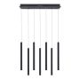 Lampa wisząca Valdes PND-22302-7-BK 3000K|4000K|6000K 7x35W/LED 1300lm IP20 od Italux