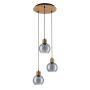 Lampa wisząca Velma PND-67505-3-WD 3x40W/E27 IP20 od Italux
