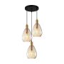 Lampa wisząca Zulo PND-27812-3A-BRO-AMB 3x40W/E27 IP20 od Italux