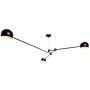 Lampa sufitowa ASTRONOMY ST-5335B-3 BLACK 3x60W/E14 IP20 od Step Into Design